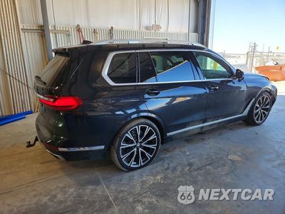 Trzecie zdjęcie samochodu z tyłu: 2021 BMW X7 XDRIVE40I VIN:5UXCW2C04M9D99632 - miniatura
