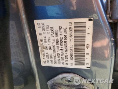 Zdjęcie 12 z 12 samochodu: 2007 HONDA ACCORD SE VIN:1HGCM66457A087673 - miniatura