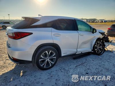 Trzecie zdjęcie samochodu z tyłu: 2022 LEXUS RX 450H VIN:2T2HGMDA5NC090411 - miniatura