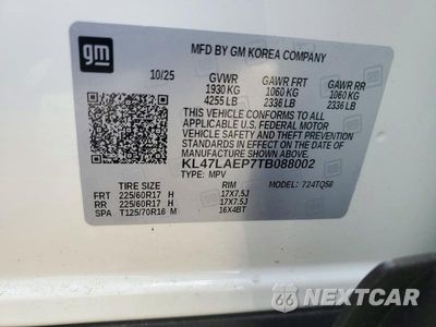Zdjęcie 14 z 14 samochodu: 2026 BUICK ENVISTA PREFERRED VIN:KL47LAEP7TB088002 - miniatura