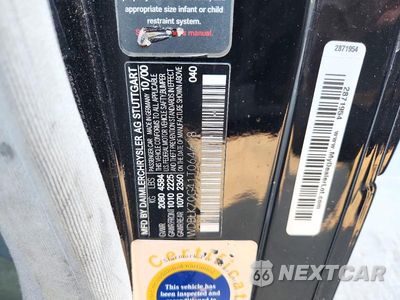 Zdjęcie 12 z 12 samochodu: 2001 MERCEDES-BENZ CLK 430 VIN:WDBLK70G41T064618 - miniatura