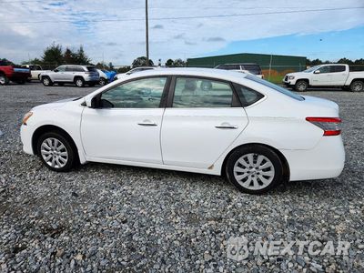 Drugie zdjęcie samochodu z przodu: 2015 NISSAN SENTRA S VIN:3N1AB7AP1FY235415 - miniatura