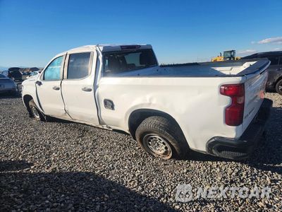Drugie zdjęcie samochodu z przodu: 2021 CHEVROLET SILVERADO K1500 VIN:3GCUYAEF3MG354108 - miniatura