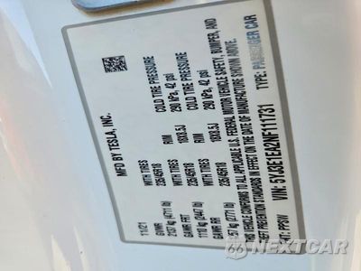 Zdjęcie 12 z 12 samochodu: 2022 TESLA MODEL 3 VIN:5YJ3E1EA2NF111731 - miniatura
