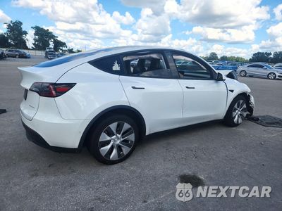 Trzecie zdjęcie samochodu z tyłu: 2021 TESLA MODEL Y VIN:5YJYGDEE1MF265723 - miniatura