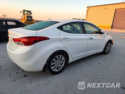 Trzecie zdjęcie samochodu z tyłu: 2012 HYUNDAI ELANTRA GLS VIN:5NPDH4AE7CH141814 - miniatura