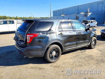 Trzecie zdjęcie samochodu z tyłu: 2015 FORD EXPLORER POLICE INTERCEPTOR VIN:1FM5K8AR1FGA35461 - miniatura