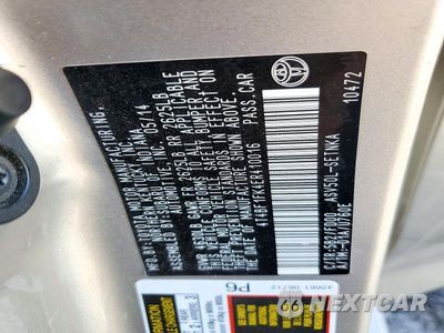 Zdjęcie 12 z 12 samochodu: 2014 TOYOTA CAMRY LE VIN:4T4BF1FK4ER410016 - miniatura