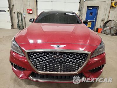 Piąte zdjęcie samochodu w środku: 2018 GENESIS G80 SPORT VIN:KMHGN4JBXJU219027 - miniatura