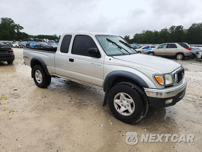 Czwarte zdjęcie samochodu z boku: 2002 TOYOTA TACOMA XTRACAB PRERUNNER VIN:5TESN92N72Z102194 - miniatura