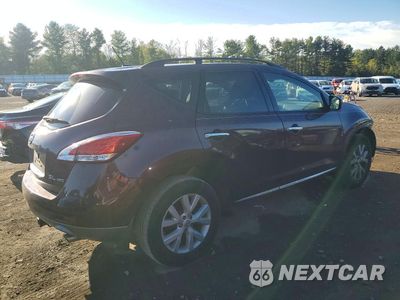 Trzecie zdjęcie samochodu z tyłu: 2014 NISSAN MURANO SL VIN:JN8AZ1MW7EW516718 - miniatura