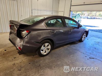 Trzecie zdjęcie samochodu z tyłu: 2015 HONDA CIVIC LX VIN:19XFB2F50FE121212 - miniatura
