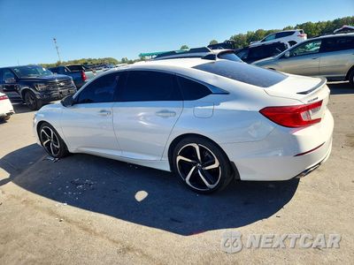 Drugie zdjęcie samochodu z przodu: 2022 HONDA ACCORD SPORT SE VIN:1HGCV1F48NA120307 - miniatura