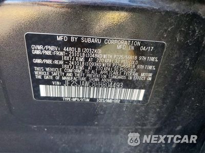 Zdjęcie 13 z 13 samochodu: 2017 SUBARU FORESTER 2.5I TOURING VIN:JF2SJAWC8HH804493 - miniatura
