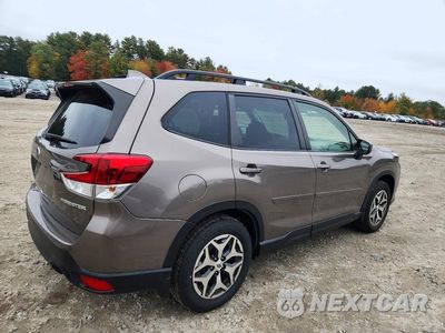 Trzecie zdjęcie samochodu z tyłu: 2022 SUBARU FORESTER PREMIUM VIN:JF2SKAEC9NH460599 - miniatura