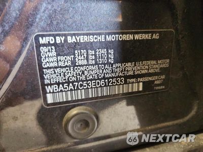 Zdjęcie 12 z 12 samochodu: 2014 BMW 528 XI VIN:WBA5A7C53ED612533 - miniatura