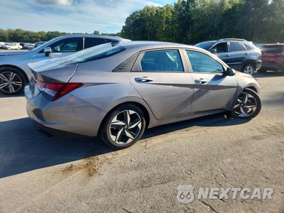 Trzecie zdjęcie samochodu z tyłu: 2023 HYUNDAI ELANTRA SEL VIN:KMHLM4AG4PU571154 - miniatura