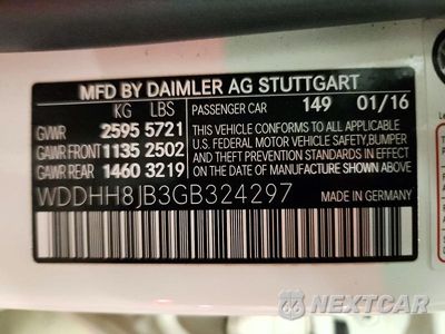 Zdjęcie 13 z 13 samochodu: 2016 MERCEDES-BENZ E 350 4MATIC WAGON VIN:WDDHH8JB3GB324297 - miniatura