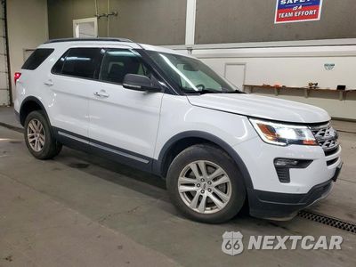 Czwarte zdjęcie samochodu z boku: 2019 FORD EXPLORER XLT VIN:1FM5K8D82KGA92295 - miniatura