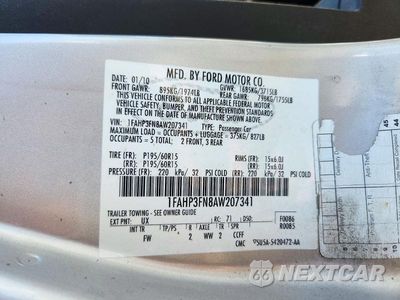 Zdjęcie 12 z 12 samochodu: 2010 FORD FOCUS SE VIN:1FAHP3FN8AW207341 - miniatura
