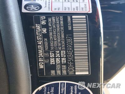 Zdjęcie 12 z 12 samochodu: 2014 MERCEDES-BENZ E 350 VIN:WDDHF5KB4EA903871 - miniatura