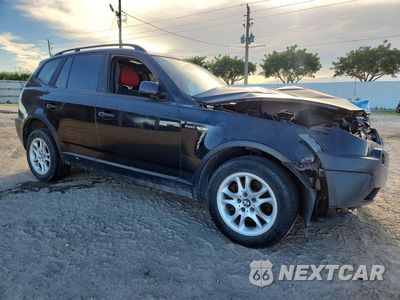 Czwarte zdjęcie samochodu z boku: 2004 BMW X3 2.5I VIN:WBXPA73414WC37351 - miniatura