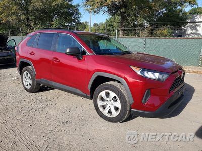 Czwarte zdjęcie samochodu z boku: 2021 TOYOTA RAV4 LE VIN:2T3F1RFV0MW201736 - miniatura