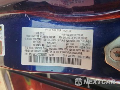 Zdjęcie 12 z 12 samochodu: 2012 MAZDA CX-9 VIN:JM3TB3DVXC0366090 - miniatura