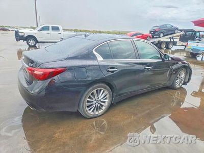 Trzecie zdjęcie samochodu z tyłu: 2018 INFINITI Q50 3.0T LUXE VIN:JN1EV7AP3JM350411 - miniatura