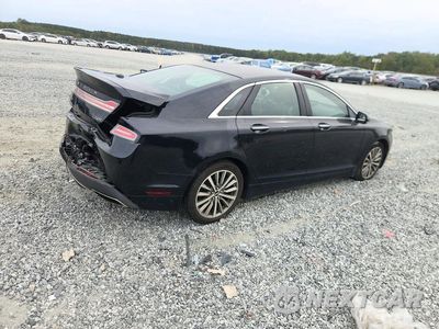 Trzecie zdjęcie samochodu z tyłu: 2017 LINCOLN MKZ SELECT VIN:3LN6L5C90HR606589 - miniatura