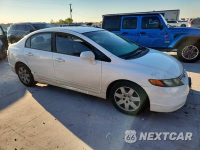 Czwarte zdjęcie samochodu z boku: 2008 HONDA CIVIC LX VIN:1HGFA16528L096676 - miniatura