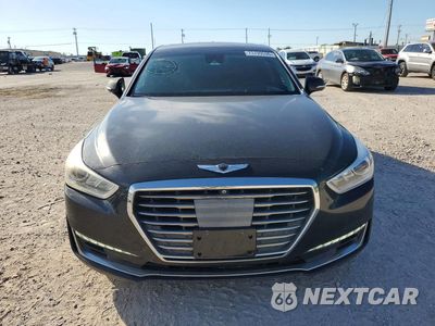 Piąte zdjęcie samochodu w środku: 2018 GENESIS G90 ULTIMATE VIN:KMHG54JH5JU041046 - miniatura