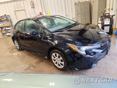 Czwarte zdjęcie samochodu z boku: 2023 TOYOTA COROLLA LE VIN:5YFB4MDEXPP017303 - miniatura