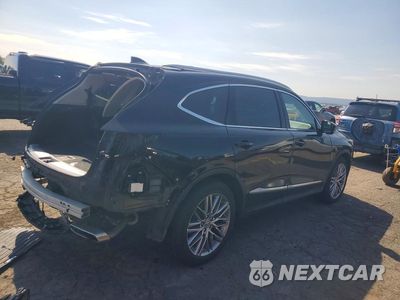 Trzecie zdjęcie samochodu z tyłu: 2022 ACURA MDX ADVANCE VIN:5J8YE1H87NL021553 - miniatura