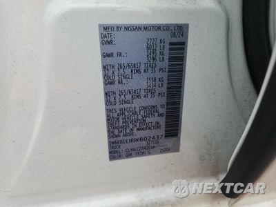 Zdjęcie 12 z 12 samochodu: 2025 NISSAN FRONTIER SV VIN:1N6ED1EJ6SN602437 - miniatura
