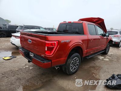 Trzecie zdjęcie samochodu z tyłu: 2023 FORD F150 SUPERCREW VIN:1FTFW1E89PKE04054 - miniatura