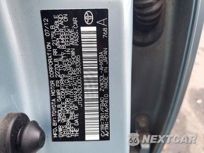 Zdjęcie 12 z 12 samochodu: 2012 TOYOTA PRIUS TWO VIN:JTDKN3DU0C1583385 - miniatura