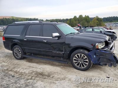 Czwarte zdjęcie samochodu z boku: 2017 LINCOLN NAVIGATOR L SELECT VIN:5LMJJ3JT7HEL03571 - miniatura