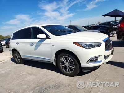 Czwarte zdjęcie samochodu z boku: 2017 INFINITI QX60 BASE VIN:5N1DL0MM2HC517022 - miniatura