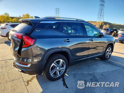 Trzecie zdjęcie samochodu z tyłu: 2019 GMC TERRAIN SLT VIN:3GKALVEV2KL157424 - miniatura
