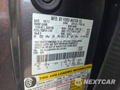 Zdjęcie 13 z 13 samochodu: 2012 LINCOLN NAVIGATOR VIN:5LMJJ2H5XCEL00383 - miniatura