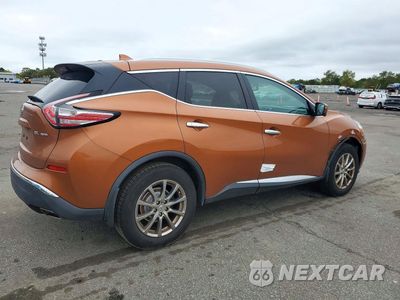 Trzecie zdjęcie samochodu z tyłu: 2017 NISSAN MURANO SL VIN:5N1AZ2MH3HN176296 - miniatura