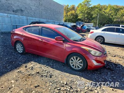 Czwarte zdjęcie samochodu z boku: 2014 HYUNDAI ELANTRA SE VIN:KMHDH4AEXEU144274 - miniatura