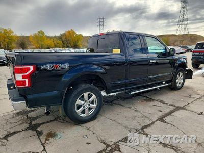 Trzecie zdjęcie samochodu z tyłu: 2018 FORD F150 SUPER CAB VIN:1FTFX1E57JKG10757 - miniatura