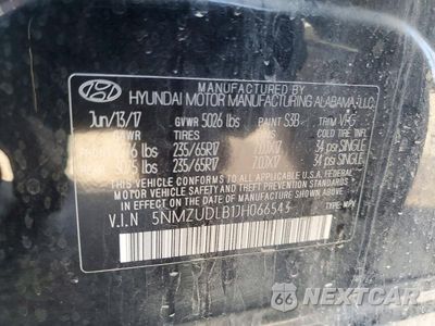 Zdjęcie 13 z 13 samochodu: 2018 HYUNDAI SANTA FE SPORT 2.4L VIN:5NMZUDLB1JH066543 - miniatura