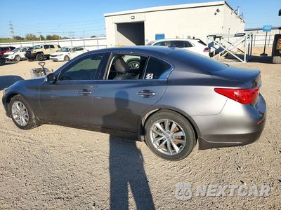 Drugie zdjęcie samochodu z przodu: 2015 INFINITI Q50 BASE VIN:JN1BV7AR5FM390386 - miniatura