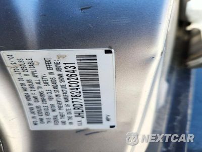 Zdjęcie 12 z 12 samochodu: 2004 HONDA CR-V EX VIN:JHLRD77824C026431 - miniatura