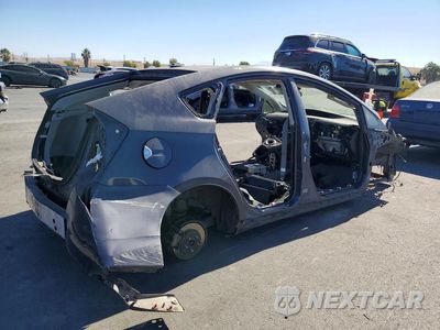 Trzecie zdjęcie samochodu z tyłu: 2015 TOYOTA PRIUS PLUG-IN HYBRID BASE VIN:JTDKN3DP7F3073893 - miniatura
