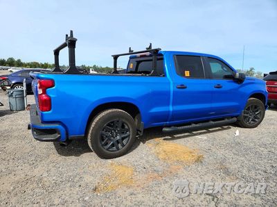 Trzecie zdjęcie samochodu z tyłu: 2025 CHEVROLET SILVERADO K1500 CUSTOM VIN:1GCPKBEK2SZ300880 - miniatura