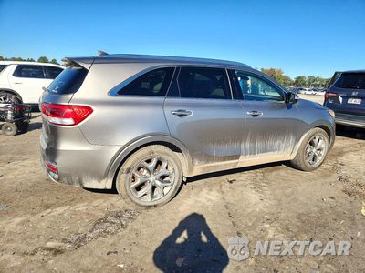 Trzecie zdjęcie samochodu z tyłu: 2017 KIA SORENTO SX V6 VIN:5XYPKDA57HG322523 - miniatura